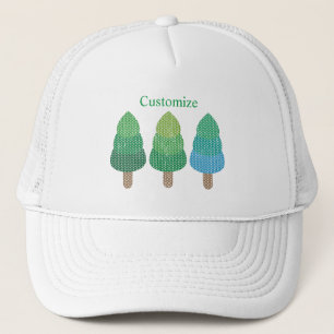 Casquette Arbres verts boisés Thunder_Cove