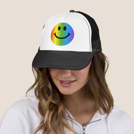 Casquette Arc-en-ciel (En situation)