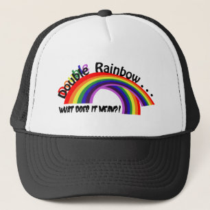 Casquette arc-en-ciel double