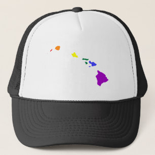 Casquette Arc-en-ciel hawaïen