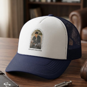 Casquette Arc personnalisé avec photo de bébé pour la fête d