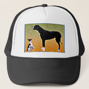 Casquette Arête Graphique contemporaine.