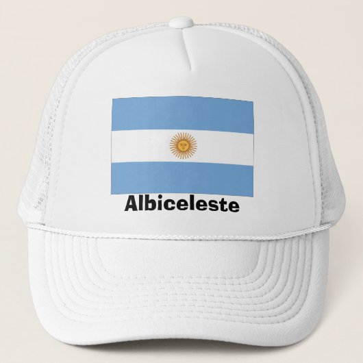 Casquette Argentine "Albiceleste" (Devant)