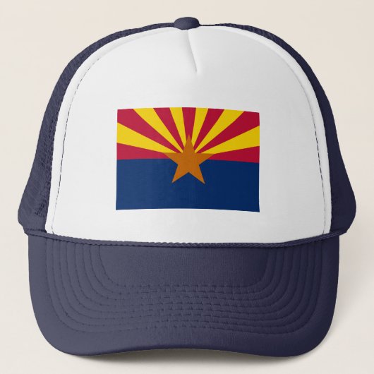Casquette Arizona Flag & Arizona State USA fan de mode et de (Devant)