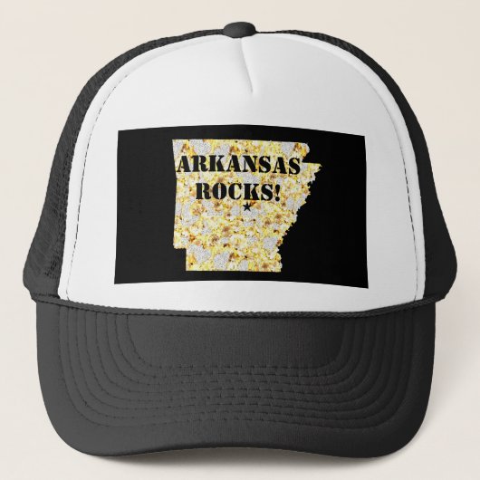 CASQUETTE ARKANSAS ROCKS (Devant)