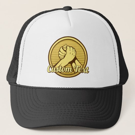 Casquette Arme de lutte Gold (Devant)