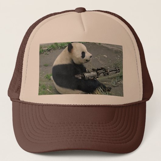 Casquette armes à feu du besoin du panda (Devant)