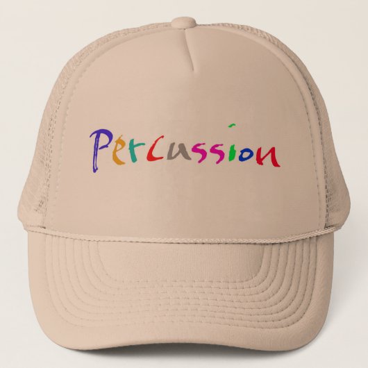Casquette Armes de percussion massive chapeau "Percussion" (Devant)