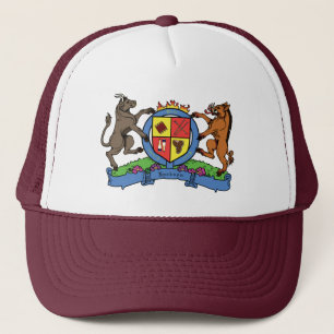 Casquette Armoiries de barbecue Rampant Bull et Boar