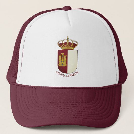 Casquette Armoiries de Castilla La Mancha - Espagne (Devant)