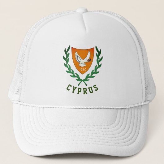 Casquette Armoiries de CHYPRE (Devant)