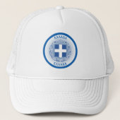 Casquette Armoiries de Grèce en forme de cercle (Devant)