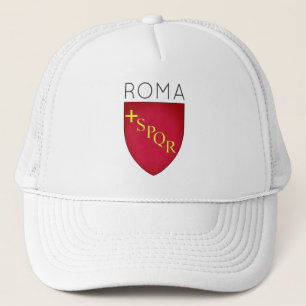 Casquette Armoiries de la ville de Rome, Italie