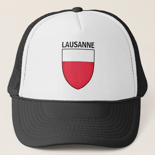 Casquette Armoiries de Lausanne, SUISSE (Devant)