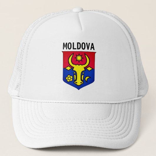Casquette Armoiries de Moldova (Devant)