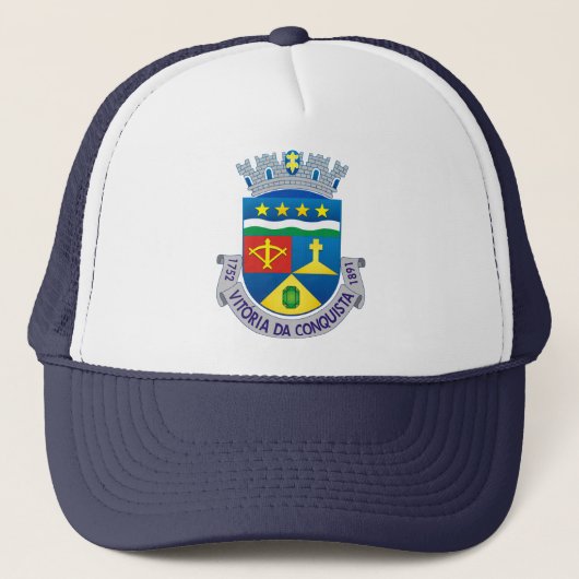 Casquette Armoiries de Vitória da Conquista (BRÉSIL) (Devant)