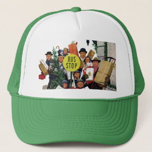 Casquette Arrêt d'autobus à Noël