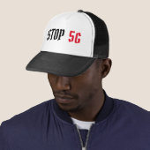 Casquette Arrêter 5G (En situation)