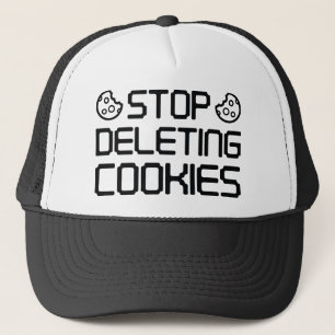 Casquette Arrêter la suppression des cookies