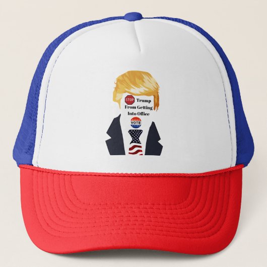 Casquette Arrêter Trump Trucker Hat (Devant)