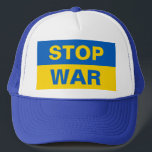 Casquette Arrêtez la guerre Ukraine ukrainienne<br><div class="desc">Arrêtez la guerre Ukraine ukrainienne</div>
