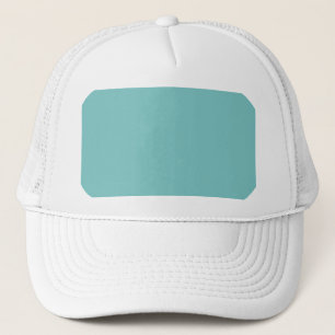 Casquette Arrière - plan Aqua Sky. Couleur élégante de mo