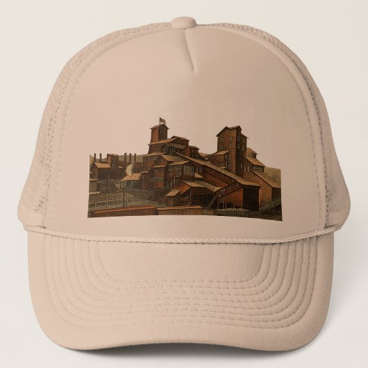 Casquette Art anthracite de mine du mineur de charbonnage de (Devant)