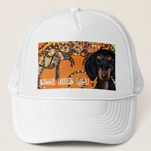 CASQUETTE ART AUSTRALIE                 (Devant)