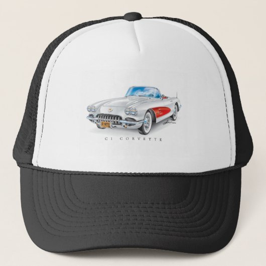 CASQUETTE ART AUTOMOBILE C-ONE (Devant)