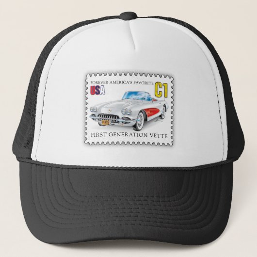 CASQUETTE ART AUTOMOBILE C-ONE (Devant)