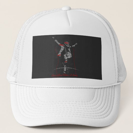Casquette Art de la typographie musicale | Conception modern (Devant)