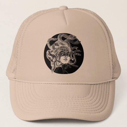 Casquette Art de Méduse Hypnotisant (Devant)