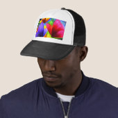 Casquette Art de peinture de papillon - multi (En situation)