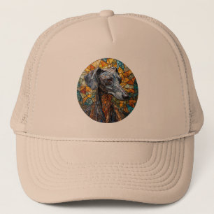 Casquette Art de verre teinté de Lévrier Italien