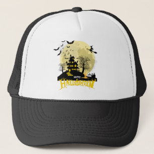 Casquette Art d'Halloween Citrouille effrayant Amusement é