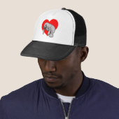 Casquette art manatee (En situation)