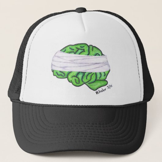 Casquette Article de conscience de lésion cérébrale (Devant)