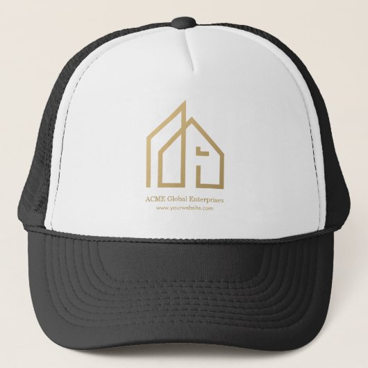 Casquette Article promotionnel Logo sur mesure de l'immobili (Devant)