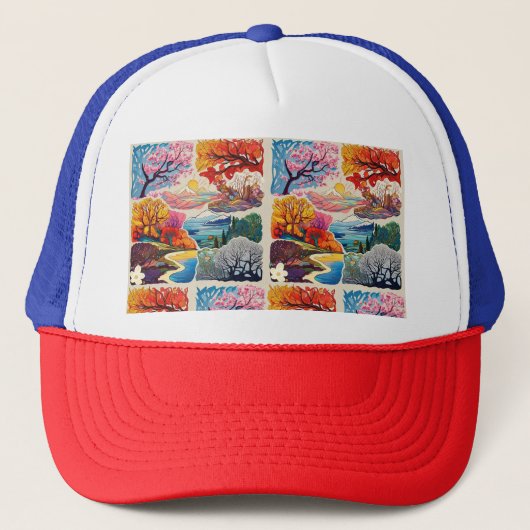 Casquette "Artiste saisonnier" (Devant)