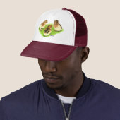 Casquette Aseel Black Red Chicks (En situation)