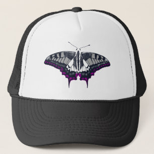 Casquette Asexual Flag Swallowtail