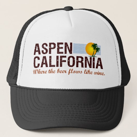Casquette Aspen la Californie (Devant)
