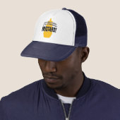 Casquette Assez de moutarde (En situation)