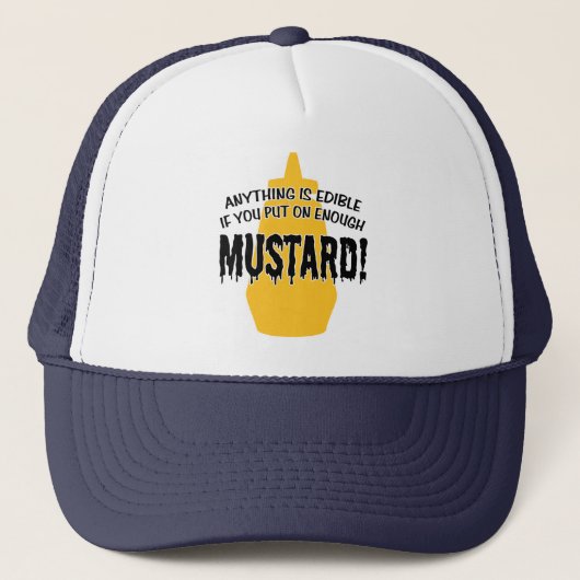 Casquette Assez de moutarde (Devant)
