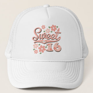 Casquette assez rose du bonbon 16 à pétale