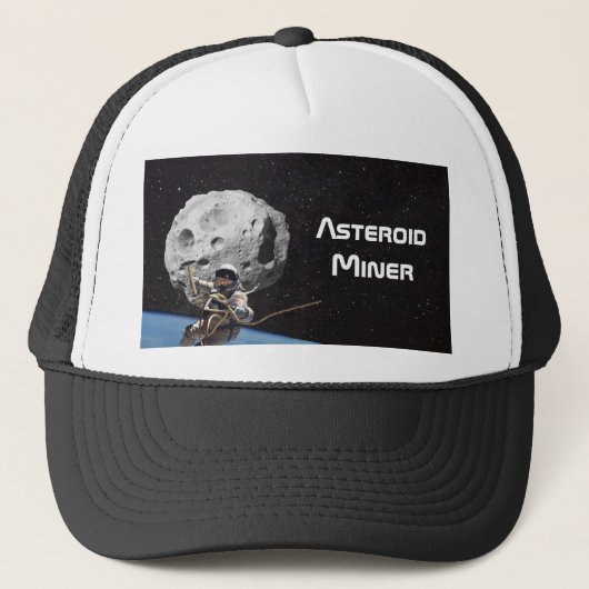 Casquette Asteroid Miner (Devant)