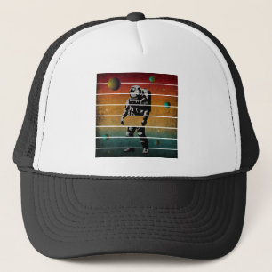 Casquette Astronaute drôle tendance espace planète vintage