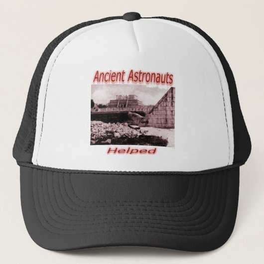 Casquette Astronautes antiques aidés (Devant)
