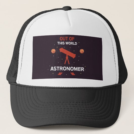 Casquette Astronome | Astronomie | Astrophysiciens | Étoiles (Devant)