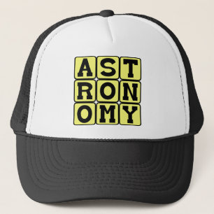 Casquette Astronomie, étude de l'espace extra-atmosphérique